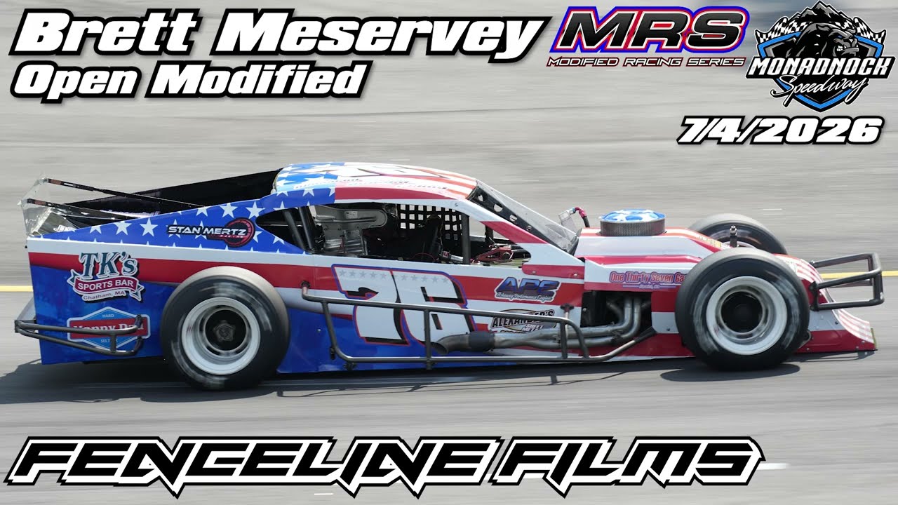 Brett Meservey Open Modified Showdown at Mondadnock Speedway
