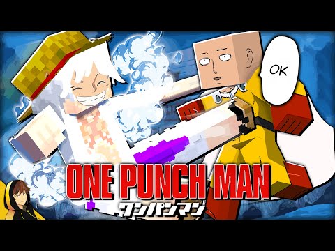 Can we SURVIVE as ONE PUNCH MAN within ONE PIECE?!? | Minecraft