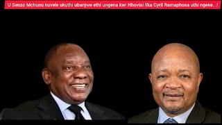 Download lagu U Senzo Mchunu kuvele ukuthi ubanjwe ethi ungena kwi Hhovisi lika Cyril Ramaphosa uthi ngeke...! mp3