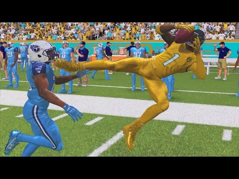 Madden 17 Career Mode WR S2 Ep 19 - KICK TO THE FACE DIVING CATCH IN FIRST GAME WITH JAGUARS!