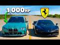 Can A 1 000hp BMW M3 Beat A Ferrari SF90