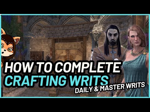 Completing Daily Crafting Writs and Master Writs - ESO How To Guide
