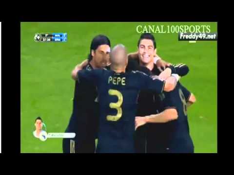 Real Madrid vs Malaga 4-0 All Goals & Highlights 22/10/11