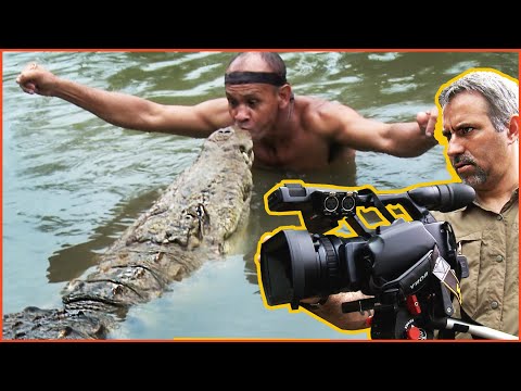 Amazing Friendship Between Man and Crocodile - Chito and Pocho - Lawrence Wahba