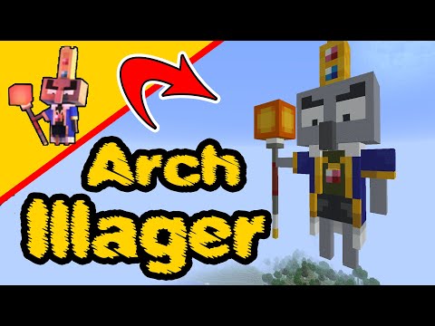 Minecraft Arch Illager - Minecraft Dungeons Mob Build, Statue, PS4, Xbox, PC, Pocket Edition, Switch