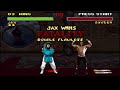 Replay Mortal Kombat II SNES Jax Very Hard No Continues