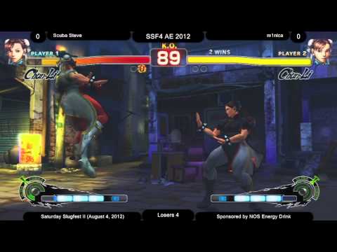 Scuba Steve (CH) vs m1nica (CH) - AE 2012 - GameClucks Saturday Slugfest II