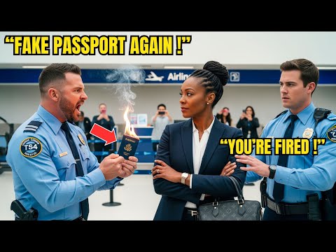 Officers Burn Black Woman’s Passport — Then Discover She’s the Attorney General’s Wife