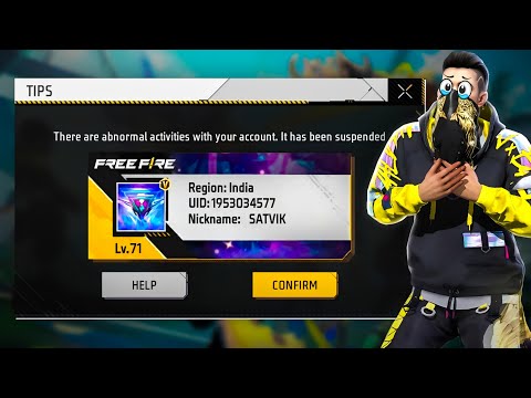 MY ID B***** 😱 V Badge Removed? 💔 Free Fire
