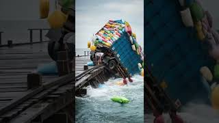 Download lagu Detik-Detik Truk Sarat Muatan Terjun ke Laut! 😱 Jembatan Kayu Ambruk di Tengah Perjalanan 🚛🌊 #viral mp3 Download lagu Detik-Detik Truk Sarat Muatan Terjun ke Laut! 😱 Jembatan Kayu Ambruk di Tengah Perjalanan 🚛🌊 #viral mp3