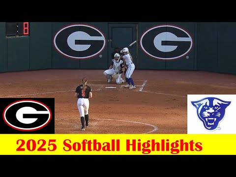 Georgia State vs #15 Georgia Softball Game Highlights 3 19 2025
