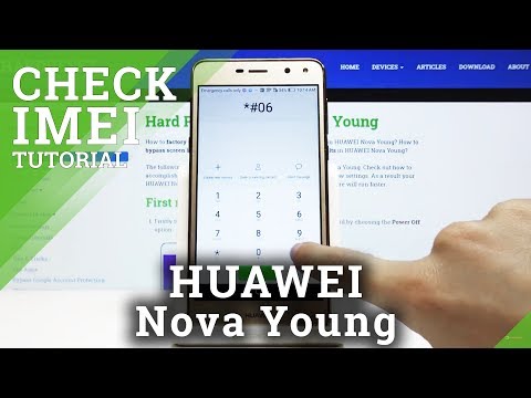 How to Locate IMEI Number in HUAWEI Nova Young – IMEI & SN