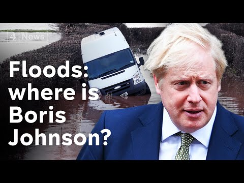 As Prince Charles visits victims of storm Dennis in South Wales, where's the PM?