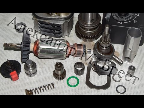 Как починить перфоратор? \ Ремонт перфоратора \ how to repair electric tools \ Обслуживание и ремонт