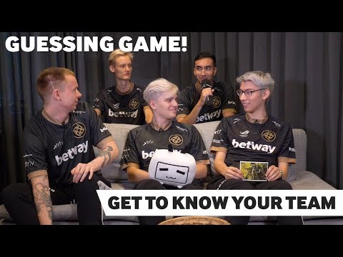 NiP Play Get To Know your Team: Guessing Game! (Ft. PPD, Universe, Gunnar, Skiter & Biver)