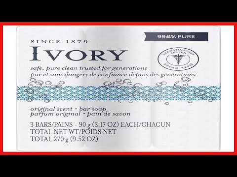 Simply Ivory Bath Bar for Uni By Ivory, 3 Count