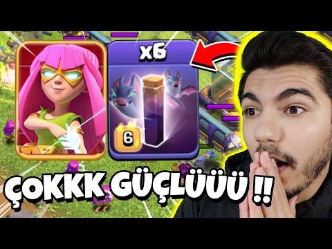 SÜPER OKÇU YARASA ORDUSU !! (Çok Güçlü !!) - Clash Of Clans
