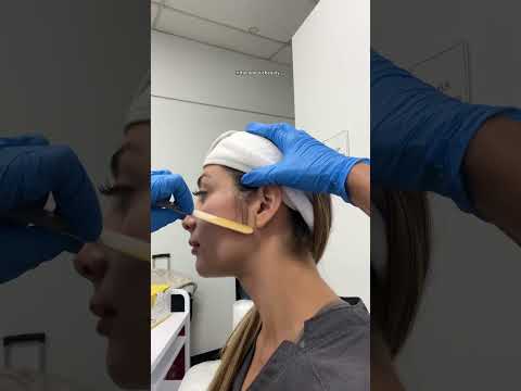 I love waxing my sideburns #esthetician #skincare #sideburns #waxing