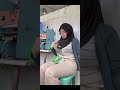 Auntie Selling Ice Cream Wearing Transparent Clothes
