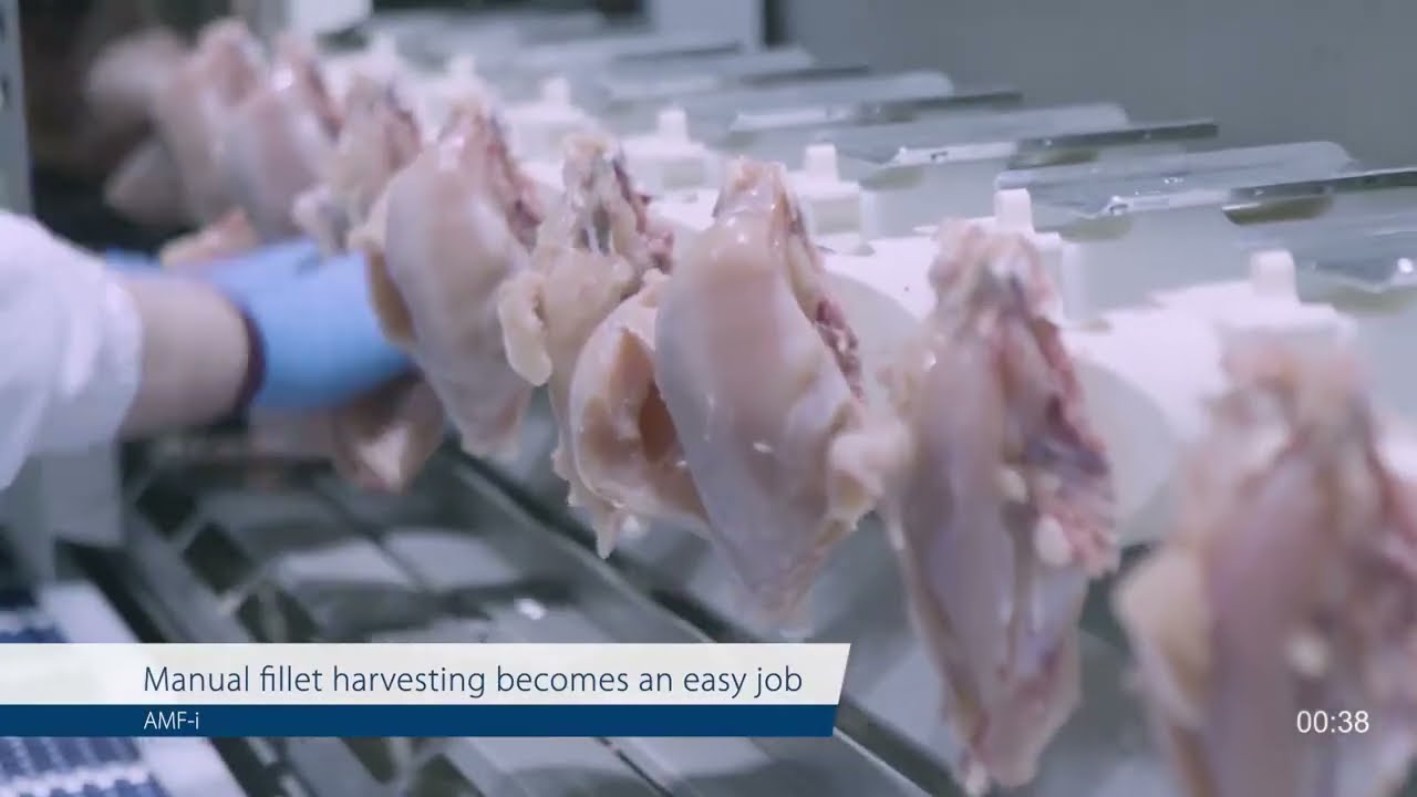 Αυτόματη φιλετιέρα στήθους κοτόπουλου - Marel AMF-I