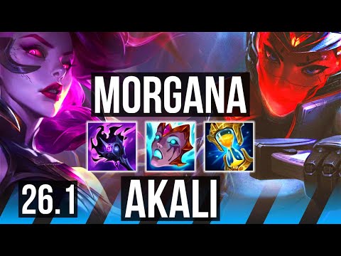 MORGANA vs AKALI (MID) | KR Challenger | 26.1