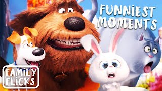 Download lagu All-Time Funniest Moments in The Secret Life Of Pets Movies | Family Flicks mp3