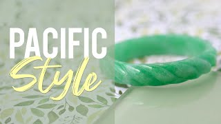 Green Jadeite 18K Yellow Gold Over Sterling Silver Open Side Detail Ring Related Video Thumbnail