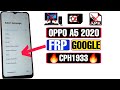 OPPO A5 2020 FRP Bypass Without PC | OPPO A5 2020 Google Account Remove 2023 |
