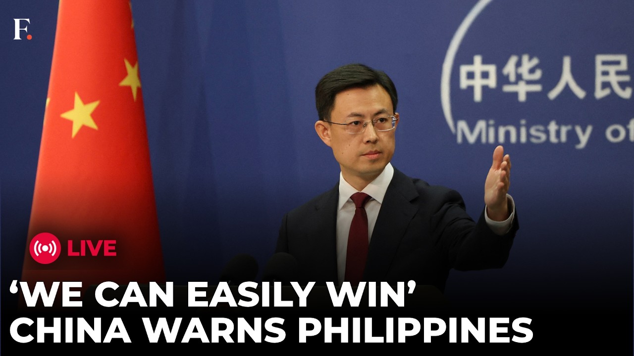 CHINA MoFA LIVE: China Hits Back After Philippines Summons Envoy Over ‘Threat’