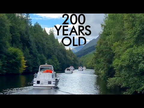 Exploring the History of the Caledonian Canal | Fort Augustus Locks & Laggan avenue