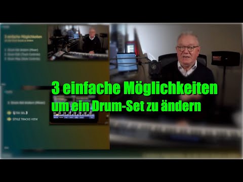 Pa1000/4X - Drum-Sounds anpassen - 3 einfache Möglichkeiten # 451