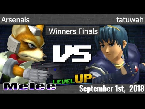 Level Up 1 - TLOC | Arsenals (Fox) vs tatuwah (Marth) Winners Finals - Melee