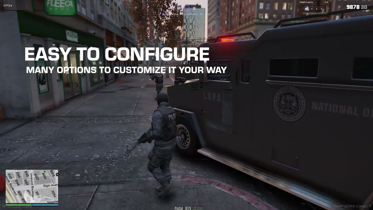 [PAID] Henchmen for FiveM (Companion, K9, Bodyguards) thumbnail 2