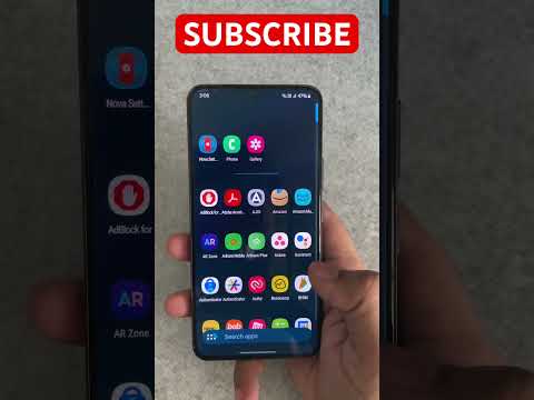 Get Vertical App Drawer on Samsung Phones #oneui #samsungtricks #samsungphones