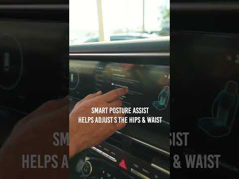 Part of a video titled Activate your massage seats on the 2026 Hyundai Palisade! - YouTube
