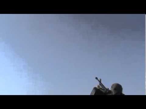 التصدي للطيران الحربي التابع للنظام في موحسن في محافظة دير الزور