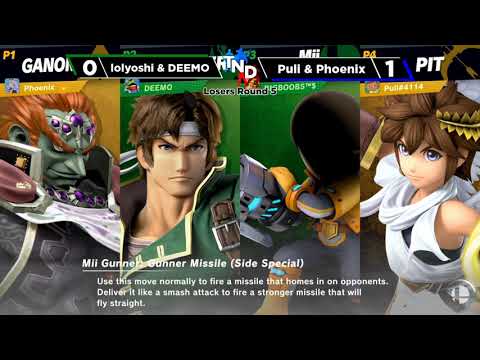 lolyoshi & DEEMO vs. Puli & Sincerely, Phoenix [Losers Round 5 - Thursday Night Doubles #33]