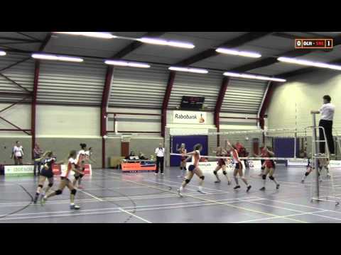 Volleybal Dames 2e div A: Betech Olhaco D1 - VC Sneek D3 [16-01-2016]