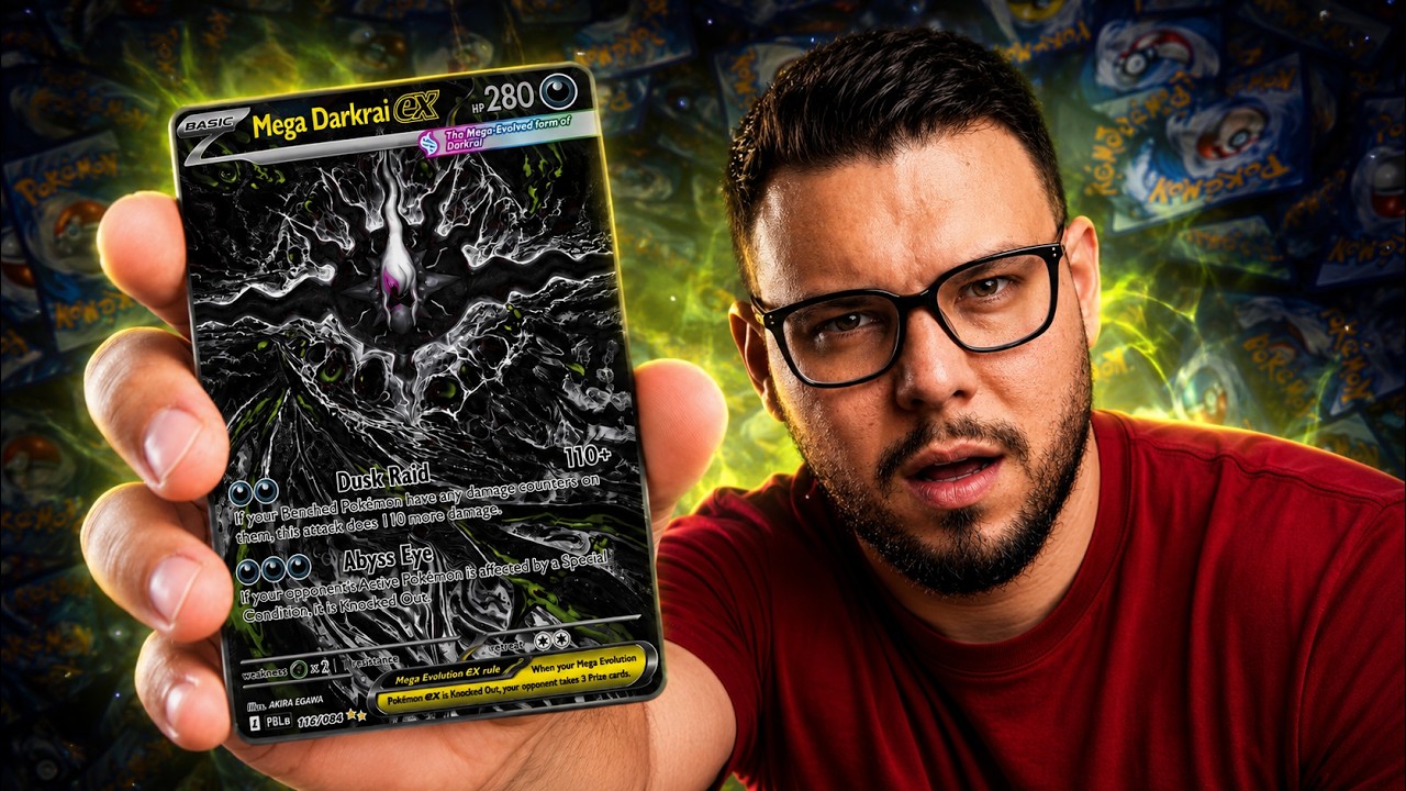 ABRINDO CARTAS DE POKÉMON PITCH BLACK ATÉ SAIR O MEGA DARKRAI!