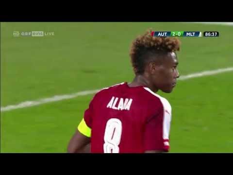 2:1 Eigentor Alaba - ÖSTERREICH vs. MALTA 31.05.2016