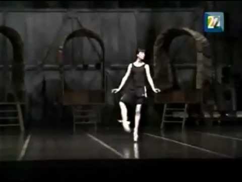 Sylvie Guillem rehearses Dulcinea variation