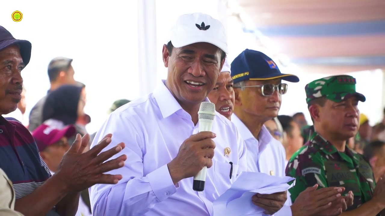 Kegiatan Panen Raya Padi Serentak di 14 provinsi  7/4/2025  dipusatkan diKab Majalengka, Jawa Barat.