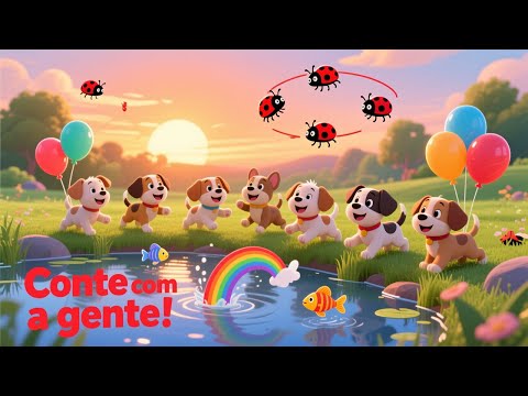 Aprendendo a contar na fazenda do Seu Juba!!!