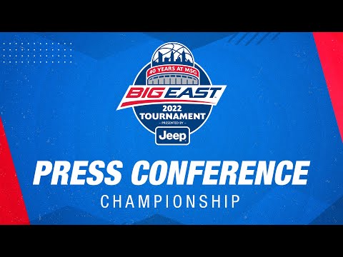 BIG EAST MBB CHAMPIONSHIP - VILLANOVA PRESS CONFERENCE