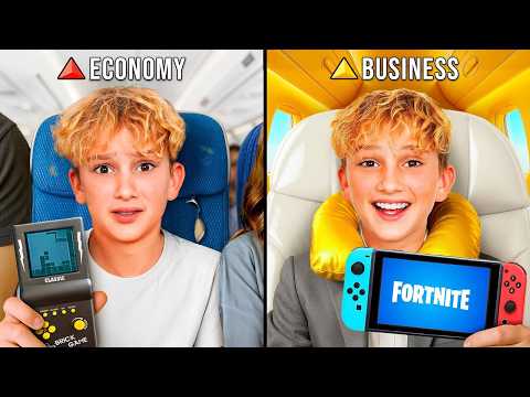 We Tried GAMING In EVERY Plane Seat