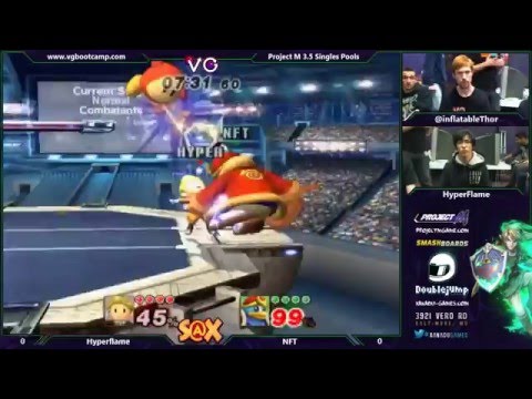 Xanadu 11/15/14 - Hyperflame (Lucas) vs. NFT (Dedede/MK)