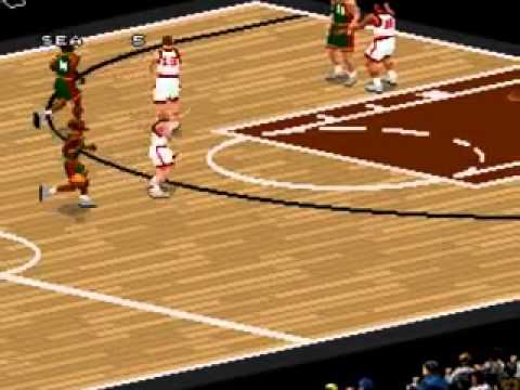 NBA Live 97 Super Nintendo