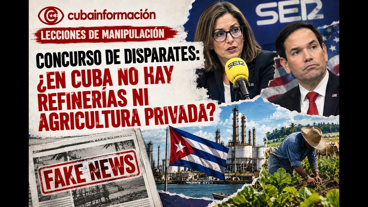 Concurso de disparates: ¿en Cuba no hay refinerías ni agricultura privada?