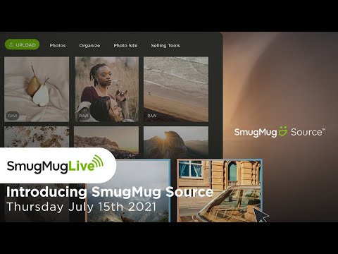 SmugMug Live! Episode 101 - ‘Introducing SmugMug Source - RAW File Management’ - with Alastair Jolly