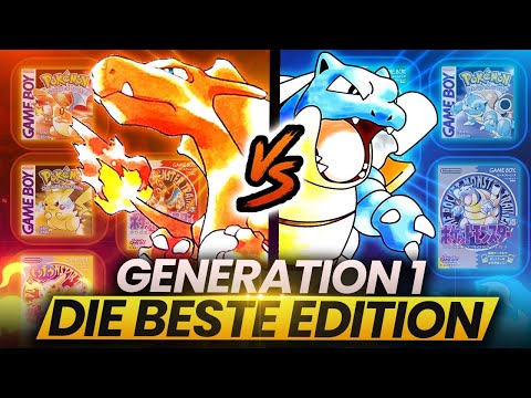 Die BESTE Edition aus der 1. POKEMON GENERATION ist...